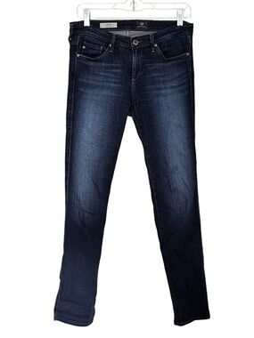 AG Adriano Goldschmied The Stilt Cigarette Leg Dark Wash Jeans size 27